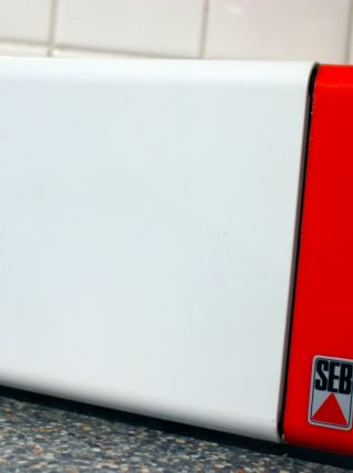 Grille-pain orange Vintage SEB