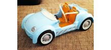 Voiture Barbie bleu ciel
