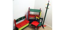 Ensemble de meubles original pour chambre d'enfant 