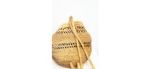 Sac à dos en paille
