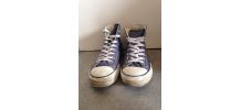 Converse bleu haute
