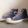 Converse bleu haute