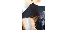 Tshirt chaud avec tete de mort.