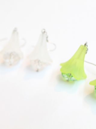 Boucles d'oreilles fleurs 