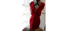 robe rouge taille 36/38