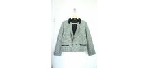 blazer pied de poule vintage