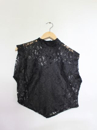 haut dentelle vintage