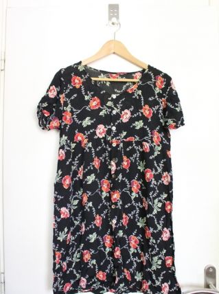 robe vintage fleurie