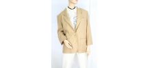veste vintage damart beige