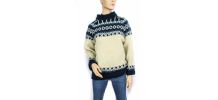 pull vintage laine