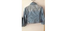 Veste en jean claire 