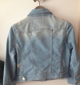 Veste en jean claire 