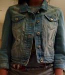 Veste en jean claire 