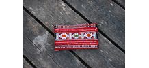 Pochette amazigh rouge 