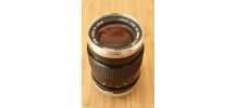 Objectif argentique Canon 135mm