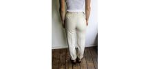 pantalon taille haute laine t36