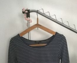Crop top rayé