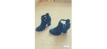 Bottines noires ajourées