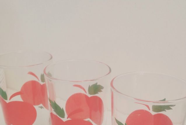 Mini lot de 3 verres style Henkel 