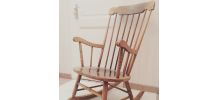 Rocking chair vintage années 70