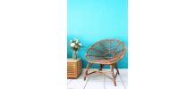 Fauteuil rotin