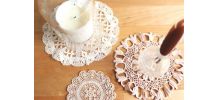 Napperon ancien (Lot de 3)  C