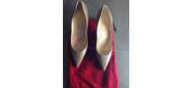 Escarpin Louboutin Ecru