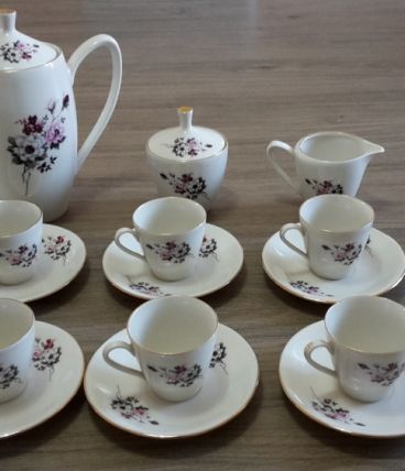 Service à café Sebring Porcellana - 6 tasses