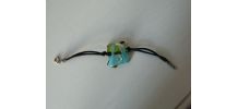 Bracelet fabrication artisanale pierre en verre