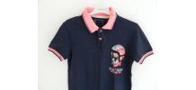 Tee-shirt polo Terra Nova avec imprimé tête de mort