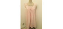Robe rose babydoll