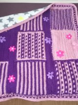 couverture bébé faite main neuve