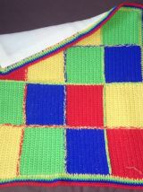 couverture bébé faite main neuve
