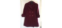 Manteau Bordeaux