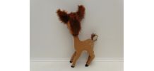 Peluche Bambi années 60/70