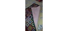 Dessus de lit au crochet, en laine, fait main