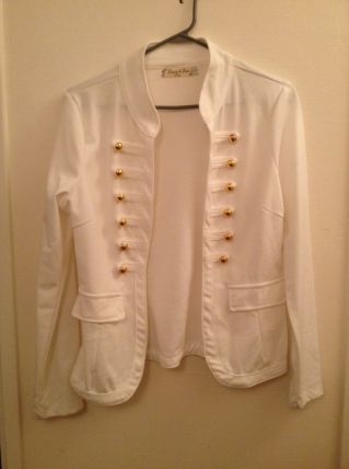 veste gilet noir ou écru