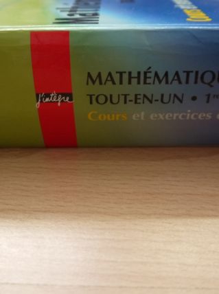 Livre mathématiques prépa MPSI PCSI