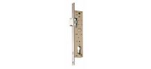 Serrure Métalux DOM bec de canne à cylindre- Tétière INOX Coffre 36 mm 