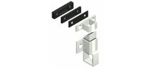  Loqueteaux pour châssis aluminium laqué blanc LA CROISÉE DS