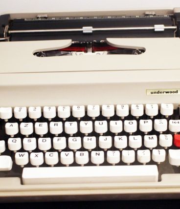Machine à écrire vintage Underwood