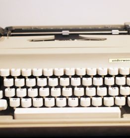 Machine à écrire vintage Underwood