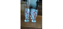 LOT DE 6 VERRES A BIÈRE Kronenbourg