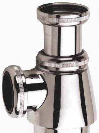 Siphon lavabo et bidet Haute gamme en laiton chromé brillant (SAS FRANCE)