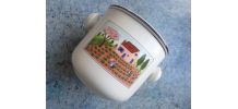 Cache pot 2 anses VILLEROY &amp;amp; BOCH Design Naïf