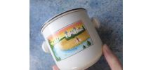 Cache pot 2 anses VILLEROY &amp;amp; BOCH Design Naïf