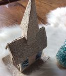 Maisons de Noël Vintage en l'état