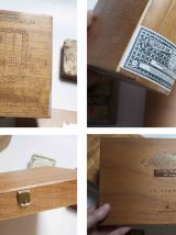 lot de 6 boîtes vintage CAMEL, MEHARI'S, MERCATOR...