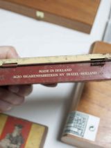 lot de 6 boîtes vintage CAMEL, MEHARI'S, MERCATOR...