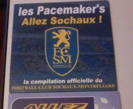 Lot d'objets du "FC SOCHAUX-MONTBELIARD"